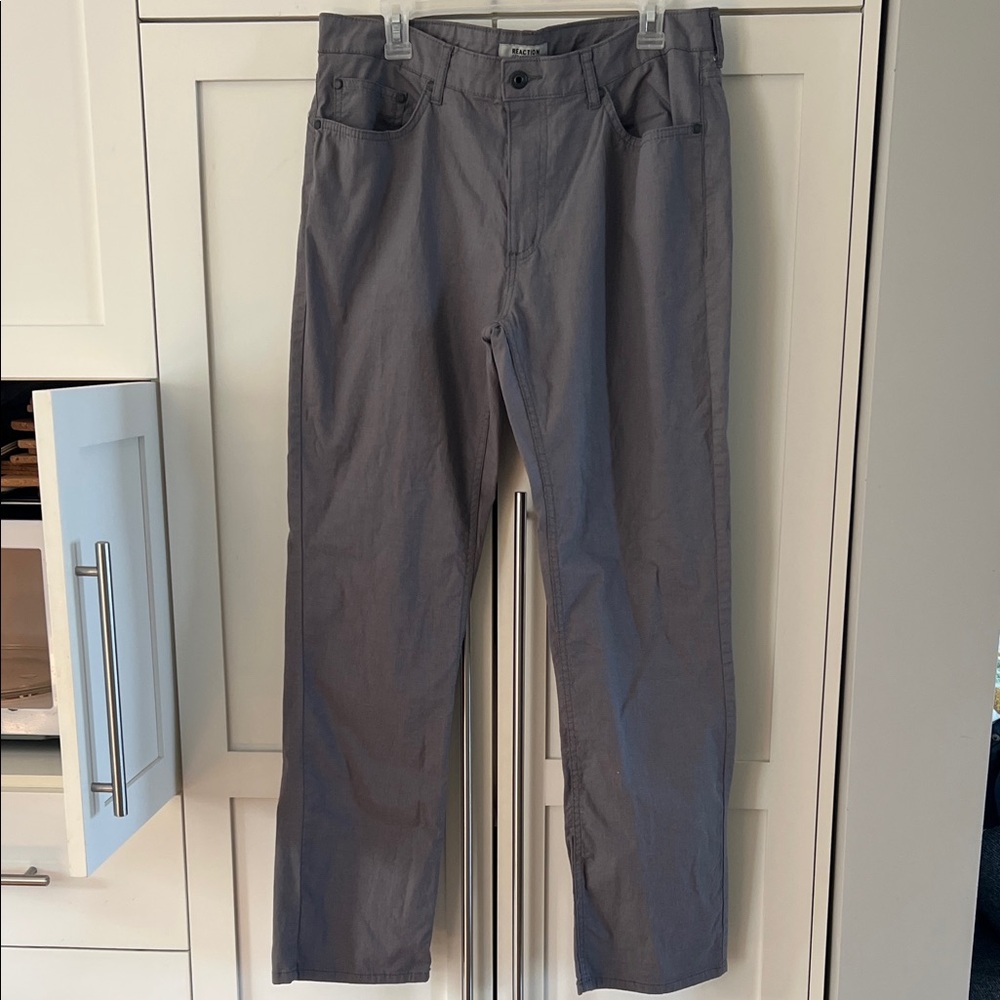 Kenneth Cole Reaction Gray Casual Pants